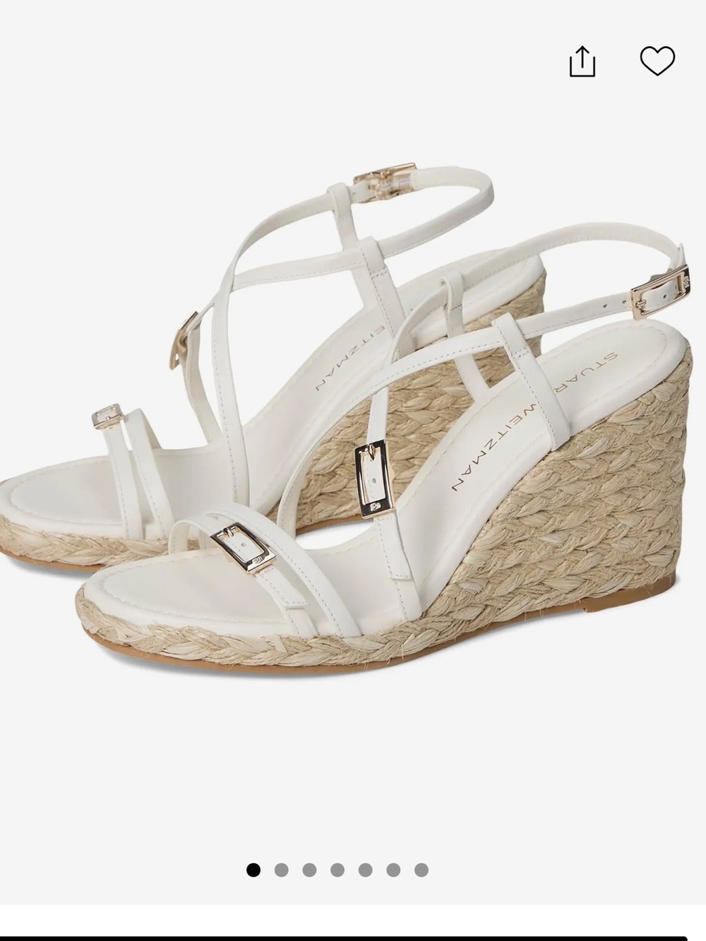Stuart Weitzman Georgie Espadrille Wedge